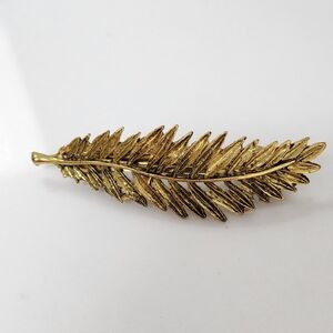 Gold Leaf Barette